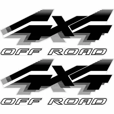 1992 - 1996 4x4 Off Road Decals For Ford F-Series F250 Truck / Bronco BLACK • $10.99