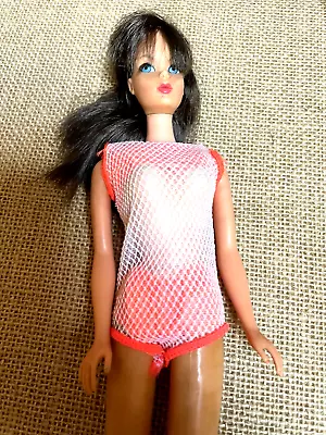 Vintage 1966 Barbie Twist N Turn Brunette Doll W/Bathing Suit & Zokko Outfit • $99