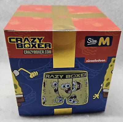 Crazy Boxer SpongeBob SquarePants Men's Boxer Briefs Size M(32-34)/New • $8.40