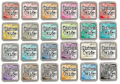 Tim Holtz Ranger Distress Oxide Ink Pads Various Colours For Cardmaking Crafts • £6.35