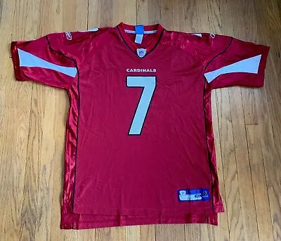 Arizona Cardinals Home Authentic Matt Leinart Reebok Jersey Mens XL EUC Rare • $35