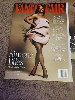 Vanity Fair Magazine February 2024 Simone Biles  Conan & Crew • $1.68