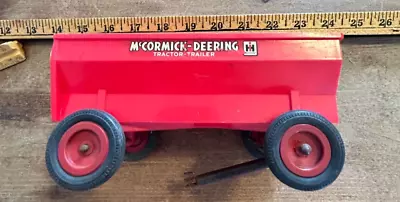 Vintage Plastic McCormick-Deering Tractor Trailer • $8