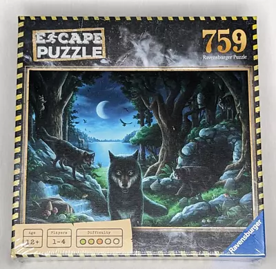 Ravensberger Escape Puzzle The Curse Of The Wolves 759 Pieces - New Sealed • $14.99