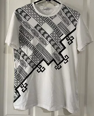 VERSACE Print  Unisex T-Shirt Size S White • $145