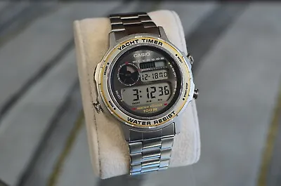 Casio Trw-301 Yacht Timer Metal Case Watch Vintage Dw Quattro Penta Hexa Tgw Dgw • $163.93