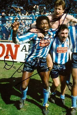 Keith Houchen & Dave Bennett Hand Signed 6x4 Photo Coventry City Autograph + COA • £26.99