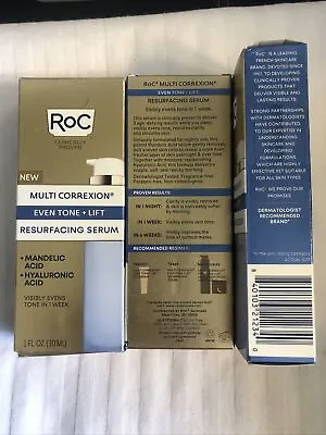 3x Roc Multi Correxion Even Tone + Lift Resurfacing Serum 1oz • $39.98