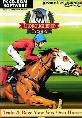 Thoroughbred Tycoon - Horse Racing Simulation - PC CD-ROM Game (Disc In Sleeve) • £2.99