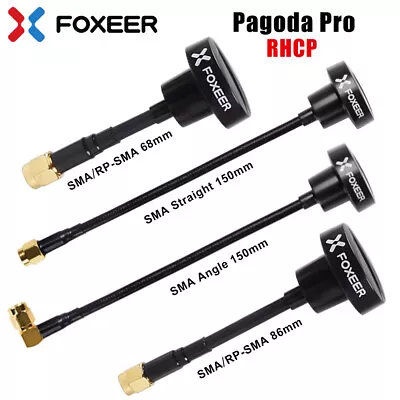 FOXEER FPV Antenna Pagoda Pro 5.8GHz 3dBi Omni RHCP SMA RP-SMA For RC FPV Drone • $11.86