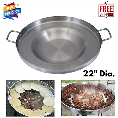 $102.57 • Buy Outdoor Cooking Cooker 22 In Discada BBQ Wok Frying Bowl For Firecamp & Camping