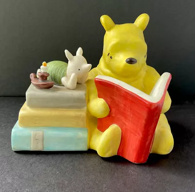 Disney's Winnie The Pooh Piglet & Pooh Ceramic Portable Lamp Classic Charpente • $50