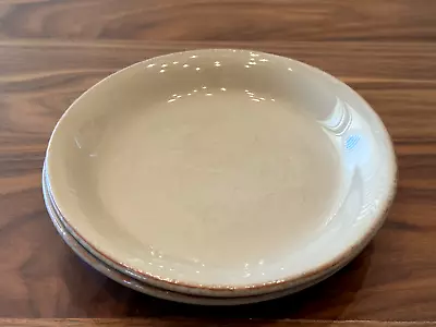 2 VIETRI Cucina Fresca TAUPE Salad Plates 7 5/8  RARE HTF - Replacement $100/ea • $90