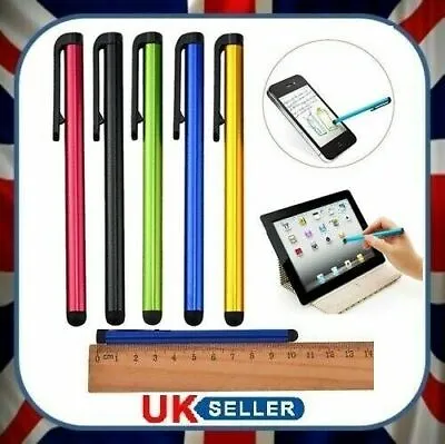 5x Universal Touch Screen Stylus Pen For Samsung Galaxy IPhone Tablet IPad HTC • £2.20