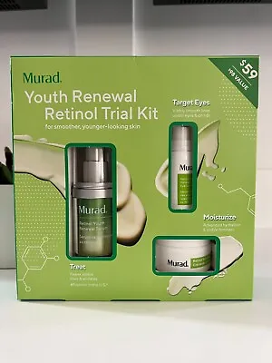 New Box Murad Youth Renewal Retinol  Anti Aging Trial Kit. Skin Care System • $50