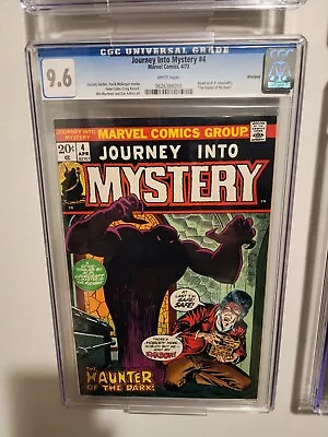 Journey Into Mystery #4 CGC 9.6 Winnipeg Pedigree HP Lovecraft 1st Necronomicon • £965.13