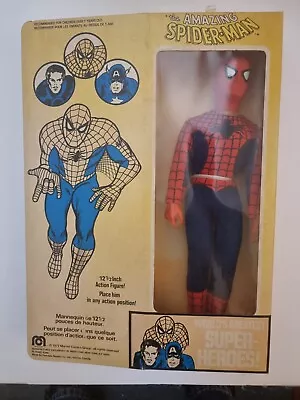 Vintage 1977 MEGO  The Amazing Spider-Man  Marvel 12 1/2 Inch MIB • $200