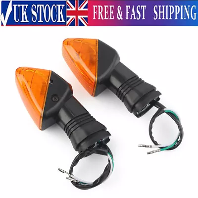 Front Turn Signal Indicator Light Fit KAWASAKI ZX-6R 10R Z750/ S 1000 KLE500/650 • £13.86