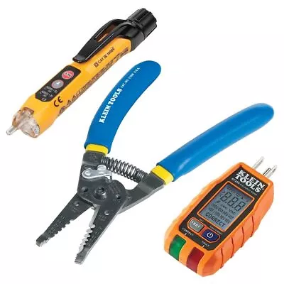 Klein Tools 80041 Outlet Repair Tool Kit With GFCI Receptacle TesterNon Contact • $45.59