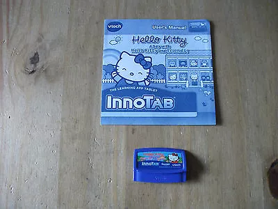 VTech InnoTab 1 2 3 Hello Kitty - A Day With Hello Kitty  - Game Cartridge 125 • £5