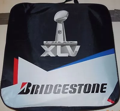 $30 • Buy Super Bowl 45 Bridgestone Halftime Souvenir Seat Cushions ATT Stadium  