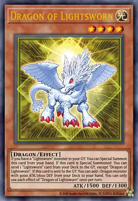 Yugioh! Lightsworn Dragonling 🌟LEDE-EN023 Legacy Of Destruction! PRESALE • $30