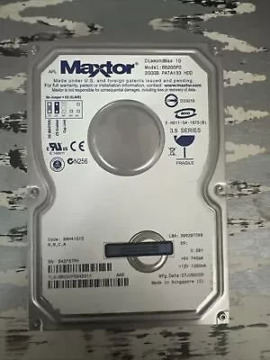 Maxtor Diamondmax 10  200gb  Hdd • $5.80