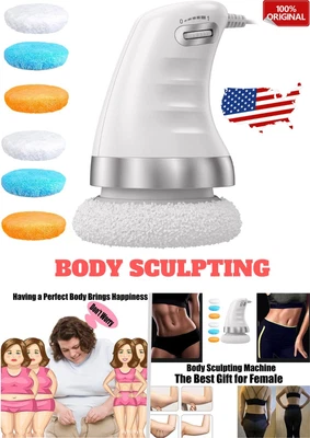 $42.99 • Buy Cellulite Massager Body Sculpt BYMCF Body Sculpting Machine With 6 Washable Pads