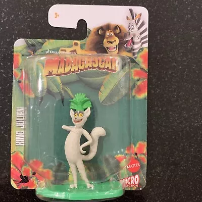 King Julien Madagascar Cake Topper Figure Mattel Micro Collection DreamWorks NIP • $7.97