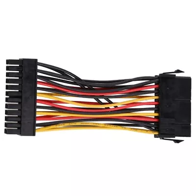 20-Pin Femle To 24-Pin Male ATX EPS Motherboard CPU Power Supply Converter Cable • £4.75