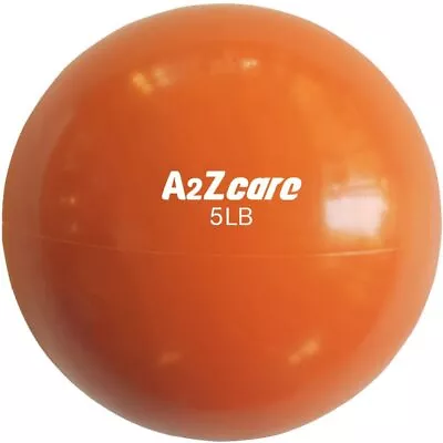 A2ZCARE Toning Ball - Soft Weighted Mini Ball/Medicine Ball | Single 5lbs • $25.95