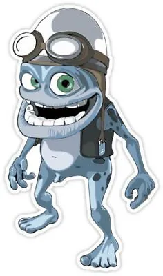 Crazy Frog Cartoon Characters Sticker Decal Laptop Car Wall Phone • $3.88