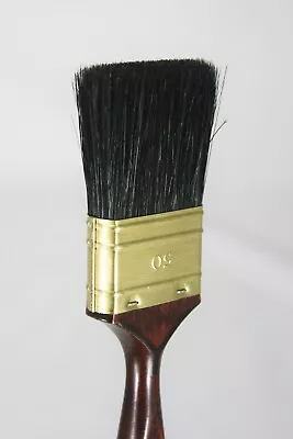 2-inch Professional Flat Paint Brush - Made In Germany - Black Bristle Mixture • $23.99