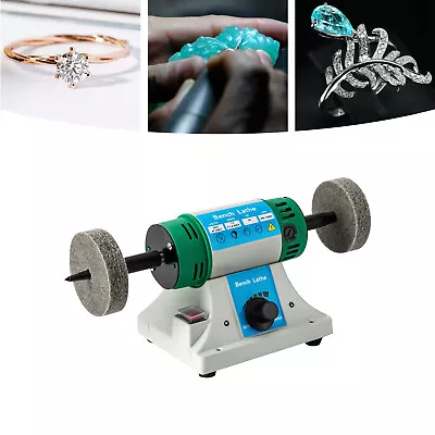 320 W Bench Buffer Polisher Multifunctional Jewelry Gem Stones Polishing Machine • $75