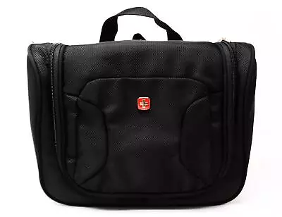 SwissGear Travel Toiletries Hanging Dopp Kit With Top Web Handle SA1092 - Black • $23.97