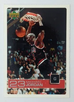 2003 03 Upper Deck Magazine Michael Jordan #UD8 Perforated Rare Insert • $3.92