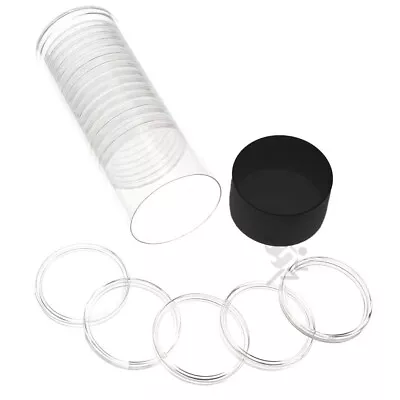 20 AirTite H$5ML Direct Fit 1oz Silver Maple Coin Holders & Black Capsule Tube • $21.95