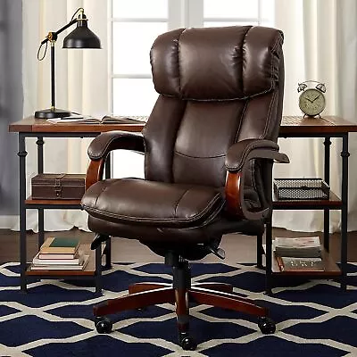 La Z Boy Fairmont Big And Tall Executive Office Chair With Memory Foam Cushions • $722.29