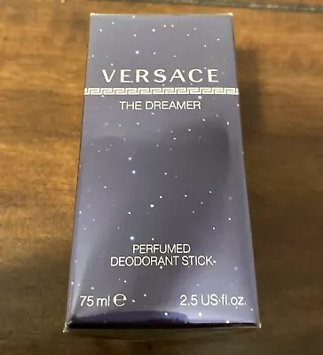 Versace The Dreamer Perfumed Deodorant Stick 2.5 Fl Oz Sealed Box • $27