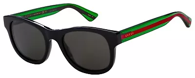 $116 • Buy Authentic GUCCI GG0003S 002 Unisex Sunglasses, Made In Italy