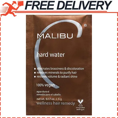 Malibu C Hard Water Wellness Hair Remedy Removes Hard Water Impurities From Hair • $21.15