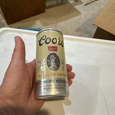 Vintage Coors Premium Beer Can Pull Tab Aluminum 12oz 1970’s • $3.99