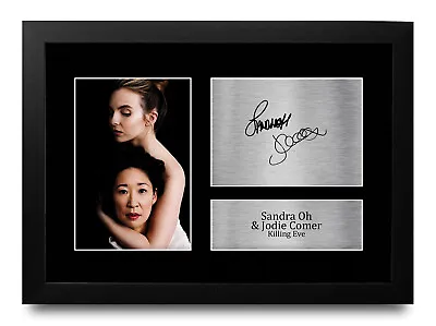 Killing Eve Cast Killing Eve Gift Printed Signed Autograph Picture For TV Fans • £19.99