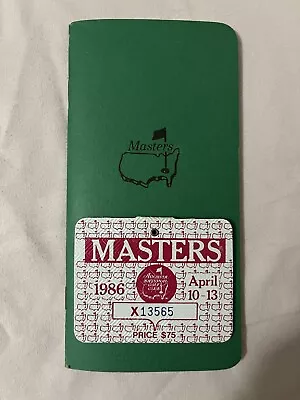 Very Rare 1986 Masters Badge Augusta National Golf Club - Jack Nicklaus Champion • $750