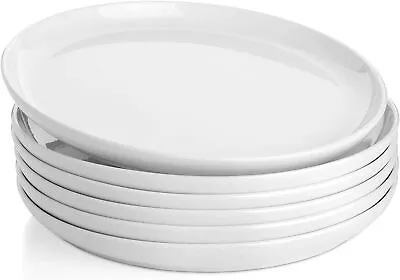 Sweese Porcelain White Dinner Plates Set Of 6 10 Inch • $48.99