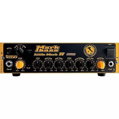Markbass Little Mark IV 300 Watt Bass Amplifier Head Black • $549.99