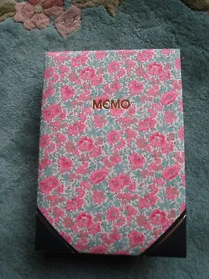 Liberty Of London Vintage Fabric Memo Block Note Book Brand New • £34.99