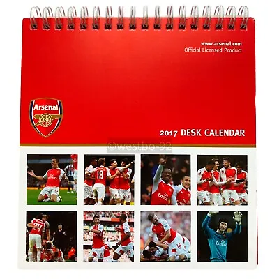 £5 • Buy Arsenal FC Collectors Item Desk Calendar 2017