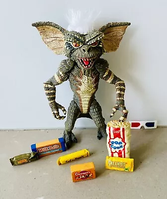 Gremlins NECA Reel Toys Stripe Action Figure 2007 White Hair Candy Bars Popcorn • $90