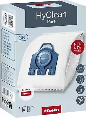 Miele 12281680 HyClean 3D Efficiency GN Vacuum Cleaner Bags For Bagged Miele Vac • £26.99